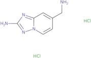 7-(Aminomethyl)-[1,2,4]triazolo[1,5-a]pyridin-2-amine dihydrochloride