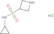 N-Cyclopropylazetidine-3-sulfonamide hydrochloride
