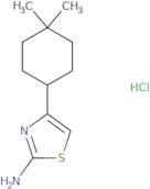 4-(4,4-Dimethylcyclohexyl)-1,3-thiazol-2-amine hydrochloride