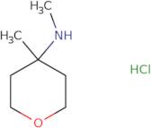N,4-Dimethyloxan-4-amine hydrochloride