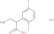 3-Amino-2-(2,5-difluorophenyl)propanoic acid hydrochloride