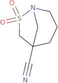 7,7-Dioxo-7λ⁶-thia-1-azabicyclo[3.2.1]octane-5-carbonitrile