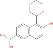 6-Hydroxy-5-(tetrahydropyran-2-yl)naphthalene-2-boronic acid