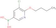 6-Butoxy-5-chloropyridine-3-boronic acid