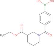 4-(3-(Ethoxycarbonyl)piperidine-1-carbonyl)phenylboronic acid