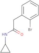 2-(2-Bromophenyl)-N-cyclopropylacetamide