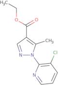 Ethyl 1-(3-chloropyridin-2-yl)-5-methylpyrazole-4-carboxylate