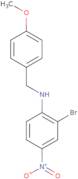 N-(4-methoxybenzyl) 2-bromo-4-nitroaniline