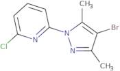 2-(4-Bromo-3,5-dimethylpyrazol-1-yl)-6-chloropyridine