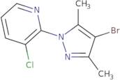 2-(4-Bromo-3,5-dimethylpyrazol-1-yl)-3-chloropyridine