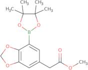 2,3-Methylenedioxo-5-(methoxycarbonyl)methylphenylboronic acid pinacol ester