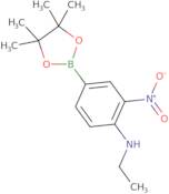 4-Ethylamino-3-nitrophenylboronic acid pinacol ester