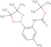 tert-Butyl N-[5-methyl-2-(4,4,5,5-tetramethyl-1,3,2-dioxaborolan-2-yl)phenyl]carbamate