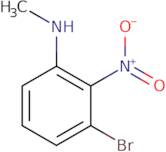 3-Bromo-n-methyl-2-nitrobenzenamine