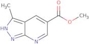 methyl 3-methyl-1H-pyrazolo[3,4-b]pyridine-5-carboxylate