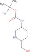 tert-Butyl (6-(hydroxymethyl)piperidin-3-yl)carbamate