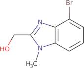 (4-bromo-1-methyl-1h-benzoimidazol-2-yl)-methanol