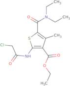 Ethyl 2-(2-chloroacetamido)-5-(diethylcarbamoyl)-4-methylthiophene-3-carboxylate