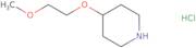 4-(2-Methoxyethoxy)piperidine hydrochloride