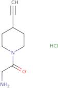 2-Amino-1-(4-ethynylpiperidin-1-yl)ethan-1-one hydrochloride