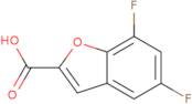 5,7-Difluoro-1-benzofuran-2-carboxylic acid