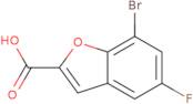 7-Bromo-5-fluoro-1-benzofuran-2-carboxylic acid