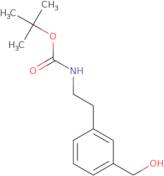 N-[2-[3-(Hydroxymethyl)phenyl]ethyl]-carbamic acid tert-butyl ester