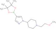 1-(2-Methoxyethyl)-4-(4-(4,4,5,5-tetramethyl-1,3,2-dioxaborolan-2-yl)-1H-pyrazol-1-yl)piperidine