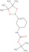 tert-Butyl (3-(4,4,5,5-Tetramethyl-1,3,2-dioxaborolan-2-yl)cyclohex-3-en-1-yl)carbamate