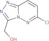 {6-Chloro-[1,2,4]triazolo[4,3-b]pyridazin-3-yl}methanol