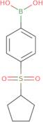 [4-(Cyclopentanesulfonyl)phenyl]boronic acid