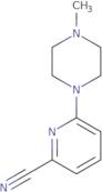 6-(4-Methylpiperazin-1-yl)pyridine-2-carbonitrile