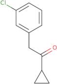 2-(3-Chlorophenyl)-1-cyclopropylethan-1-one