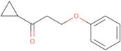 1-Cyclopropyl-3-phenoxypropan-1-one