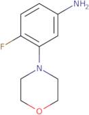 4-Fluoro-3-(morpholin-4-yl)aniline