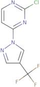 2-Chloro-4-[4-(trifluoromethyl)-1H-pyrazol-1-yl]pyrimidine