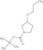1-Boc-(R)-3-(N-propoxy) pyrrolidine