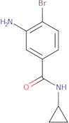 3-Amino-4-bromo-N-cyclopropylbenzamide