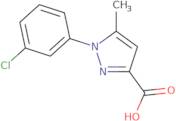 1-(3-Chlorophenyl)-5-methyl-1H-pyrazole-3-carboxylic acid