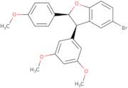 (2,3-Cis)-5-Bromo-3-(3,5-Dimethoxyphenyl)-2-(4-Methoxyphenyl)-2,3-Dihydrobenzofuran