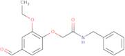 N-Benzyl-2-(2-ethoxy-4-formylphenoxy)acetamide