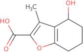 4-Hydroxy-3-methyl-4,5,6,7-tetrahydro-1-benzofuran-2-carboxylic acid