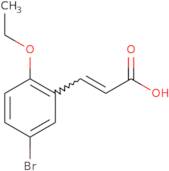 (2E)-3-(5-Bromo-2-ethoxyphenyl)prop-2-enoic acid