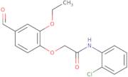 N-(2-Chlorophenyl)-2-(2-ethoxy-4-formylphenoxy)acetamide
