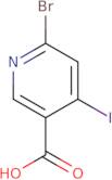 6-Bromo-5-iodopyridine-3-carboxylic acid