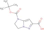 1-(tert-Butoxycarbonyl)-2,3-dihydro-1H-imidazo[1,2-b]pyrazole-6-carboxylic acid