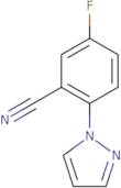 5-Fluoro-2-(1H-pyrazol-1-yl)benzonitrile