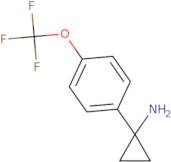 1-[4-(Trifluoromethoxy)phenyl]cyclopropanamine