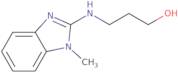 3-[(1-Methyl-1H-1,3-benzodiazol-2-yl)amino]propan-1-ol
