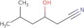3-Hydroxy-5-methylhexanenitrile